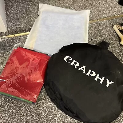 Craphy Photography Light Box Tent Large Foldaway Ideal For Products • £0.99