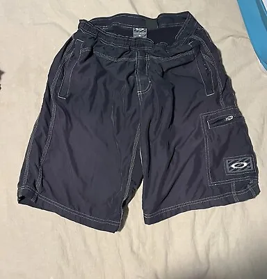 Oakley Software Men’s Black Stretchy Athletic Shorts • $50