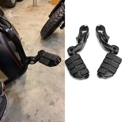 Motorcycle Highway Foot Pegs Rest For Harley Road Glide Street Glide Special US • $35.78