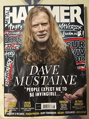 METAL HAMMER May 2020 DAVE MUSTAINE Cover IN THIS MOMENT Judas Priest TRIVIUM • $9.99