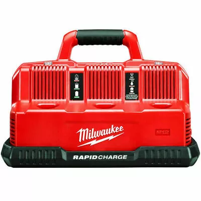 Milwaukee 48-59-1807 M12/M18 12V/18V 6-Port Sequential Rapid Battery Charger • $224.99