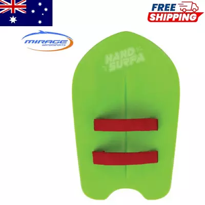 Mirage Hand Surfa Handboard - Green Dual Straps Great As A Training Aid AUS NEW* • $12.30