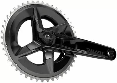 SRAM Rival AXS Crankset With Quarq Power Meter - 172.5mm 12-Speed 48/35t DUB • $294.40