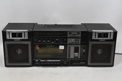 Sony CFS-4000 Boombox Ghetto-Blaster Portable Stereo - Vintage Japan 1980's • $149.95