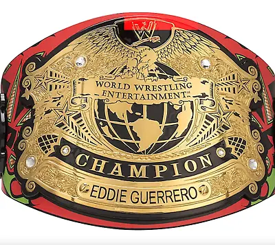 WWE Eddie Guerrero ''Signature Series'' Championship Replica Title Belt - Offici • $699.99