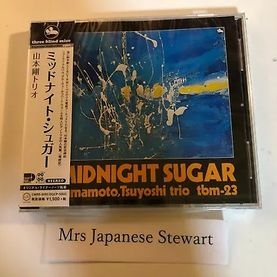 Tsuyoshi Yamamoto Trio Tbm-23 Midnight Sugar Standard Version CD NEW JAPAN • $24.80