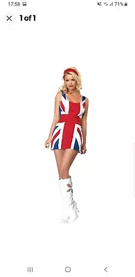 Ginger Spice Adult Dress Up Union Flag Dress • £7