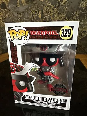 Funko Pop! Marvel - Samurai Deadpool #329 - Special Edition - Vinyl Figure • £24.99