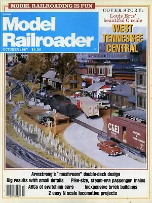 Model Railroader October 1987 • $3.95