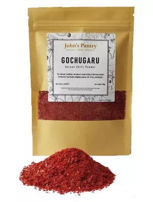 £5.80 • Buy Gochugaru Korean Red Pepper Chilli Flakes Powder, Kimchi Spice 30-100g