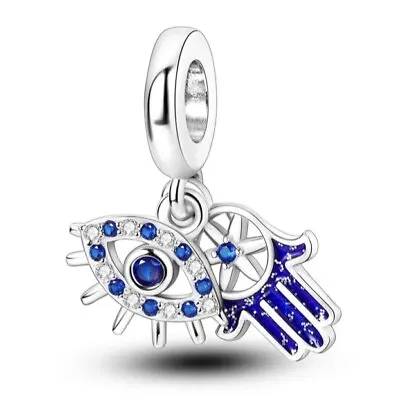 Hamsa Hand Charm All-seeing Eye & Spirituality Protection Dangle Charm Gift Bag • £8.49