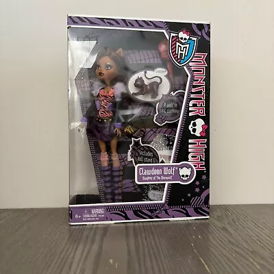 Monster High Clawdeen Wolf Signature Wave 1 Original Favourites NEW IN BOX 2012 • $84.42