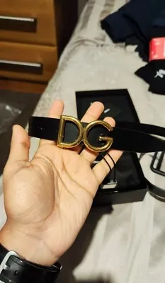 New Genuine Dolce And Gabbana Belt DG Logo Mens Size 110 RRP £275 (40  Waist) • £137.50