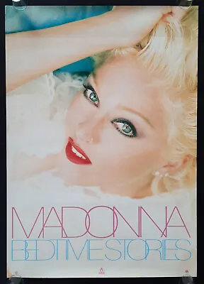 +++ 1994 MADONNA Promotion Poster  Bedtime Stories  Album 1st Print • $99.95