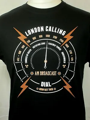 The Clash Inspired T-Shirt London Calling Joe Strummer Faraway Towns Punk • £14.99