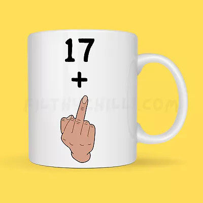 18th Birthday Mug Funny Rude Joke Mug Birthday Gift For Daughter Him Her Son • £14.99