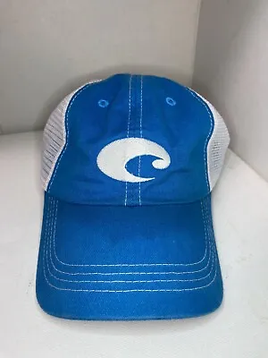 COSTA DEL MAR MESH ADJUSTABLE CAP HAT Blue Adjustable • $7.79