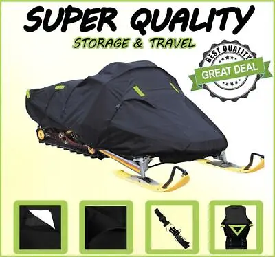 Black Snowmobile Cover Fits Models: Yamaha SX Viper 2002 2003 SXV700 • $92.92