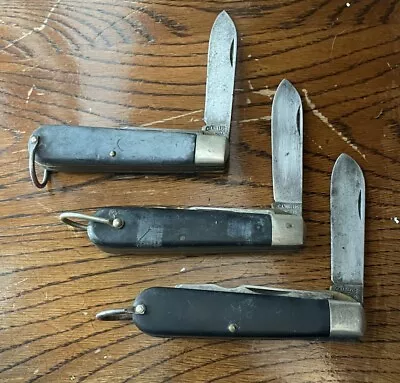 Three Vintage Camillus Electricians Knives • $7.50