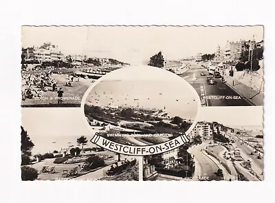 Real Photo Multi View Postcard Westcliff - On - Sea • £2.99