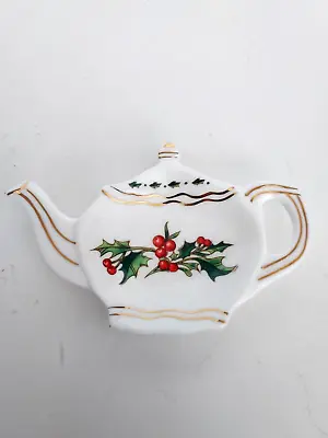 Waldman House Press A Cup Of Christmas Tea Teabag Holder/tea Tidy Unused • $12.99