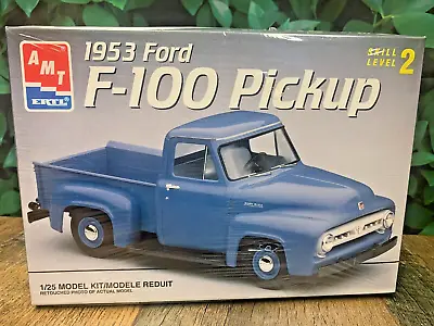 Sealed Model Kit Amt 1953 Ford F-100 Pickup #6487 Scale 1:25 • $26.10
