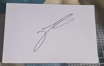 Diogo Dalot Hand Signed 6 X 4 White Card England Manchester United Man Utd Proof • £11.99