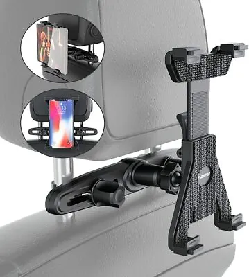 Car Seat Headrest Mount Holder For IPad Air 4 3 Samsung Tablet 7-10  Stand Grip • $27.99