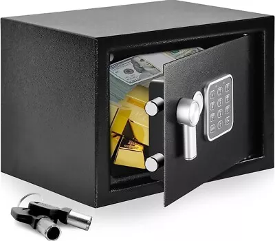Safe Lock Box Electronic Cash Security Home Money Digital Jewelry Safety Keys • $39.97