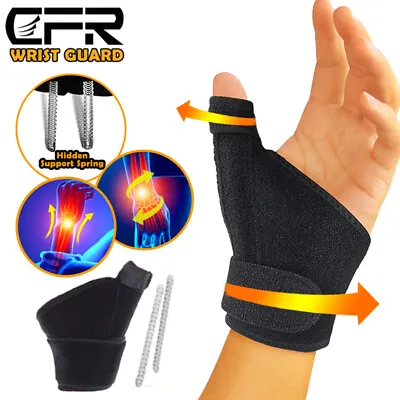 Wrist Brace Support Thumb Spring Hand Compression Gloves Carpal Tunnel Arthritis • $10.64