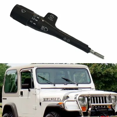 Turn Signal Lever Wiper Multi Function Switch For Jeep Cherokee Wrangler 1984-95 • $33.89