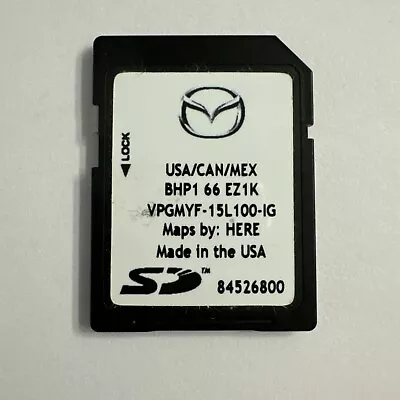 Mazda 2017-2020 CX 3 CX 5 CX 9 3 6 Navigation GPS SD Memory Card BHP1 66 EZ1K • $90