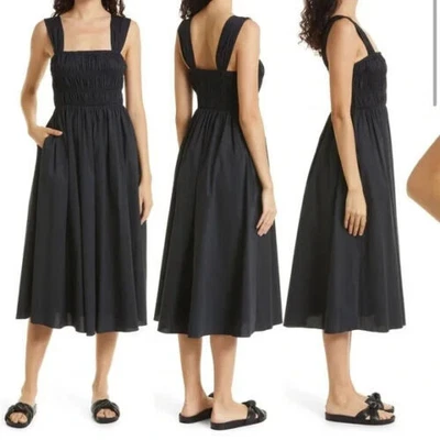 $99.99 • Buy Staud Ida Dress WOMENS SIZE XS XSMALL BLACK NEW
