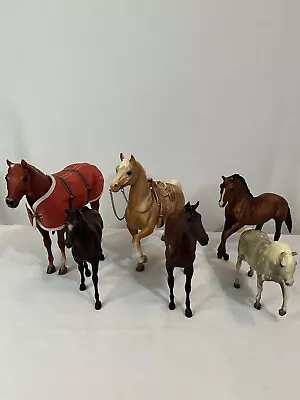 Breyer Molding Company Horse Lot Of 6 Vintage • $55