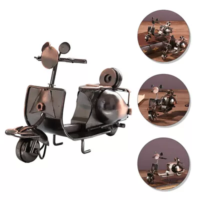 Motorcycle Gifts Metal Motorcycle Sculpture Iron Art Sculpture Home • $9.22