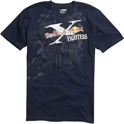 New Fox Racing RETRO X-Fighters Red Bull Freestyle Motocross Men's Shirt Size M • $14.39