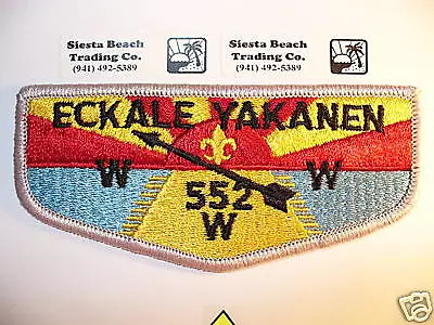 OA 552 Eckale Yakanen S-925th Ann Lodge1962 -1987GRY BdrSunnyland CouncilFL • $40.99