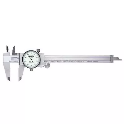 Insize 1311-8Cal Dial Caliper0-8  Range1-1/2  Jaw DSs • $130.99