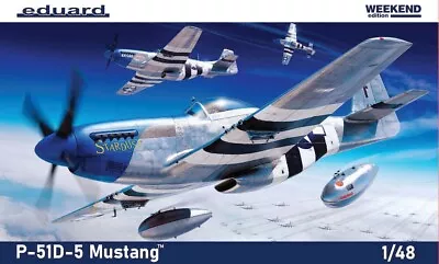 Eduard 84172 - 1/48 P-51D-5 Mustang Weekend Edition Model Kit • £21