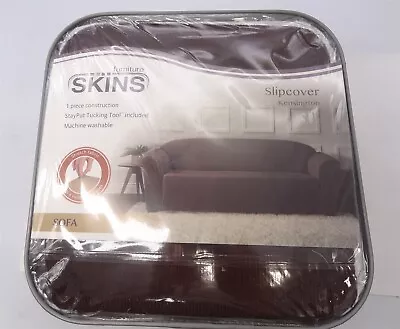 Furniture Skins Chestnut 2 Piece Construction Sofa Slipcover Fits 75 -88 Wide • $30.95