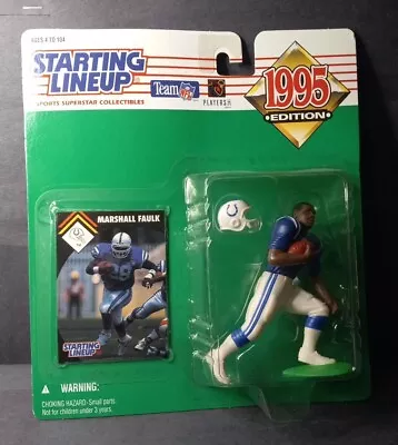 1995 Starting Lineup Marshall Faulk #28 Indianapolis Colts Action Figure • $11.95