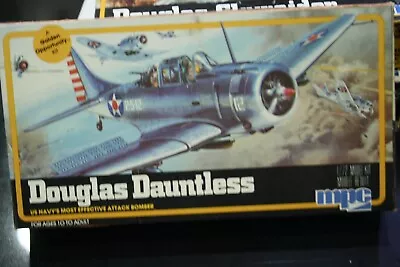 1/72 MPC Douglas Dauntless U.S Navy WWII Bomber Detail Model VINTAGE 1-4003 • $7.99