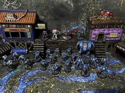 Warhammer 40k Ultramarines Space Marines Army Fully Painted • $550