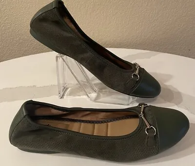 Me Too Women's Size 8 Flats Ballet Flats Army Green • $17.99