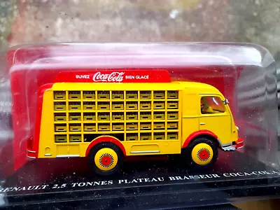Renault 1/43 Scale 6in COCA COLA Diecast TRUCK Model SEALED Boxed * RARE  L@@@K • £16.95