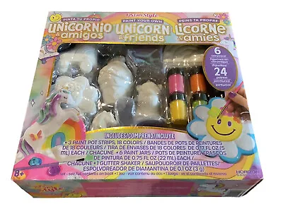 Just My Style Paint Your Own Unicorn & Friends 6 Ceramic Figurines With Paints • £29.99