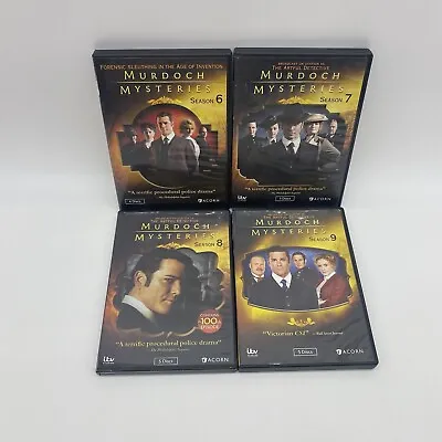 Murdoch Mysteries: Seasons 6-9 (DVD Set) • $31.45