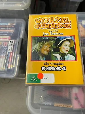 Worzel Gummidge Series 4 DVD Brand New  Region 4   Jon Pertwee T412 • $43.87
