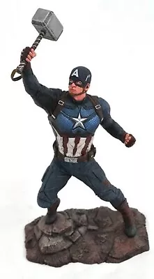 Marvel Gallery Avengers Endgame Captain America Figure 9  Diamond Select Statue • £40