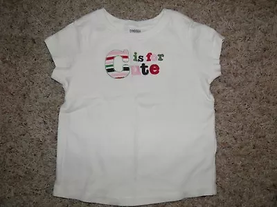 Girls Gymboree Prep School  C Is For Cute  Top Size 5 • $11.99